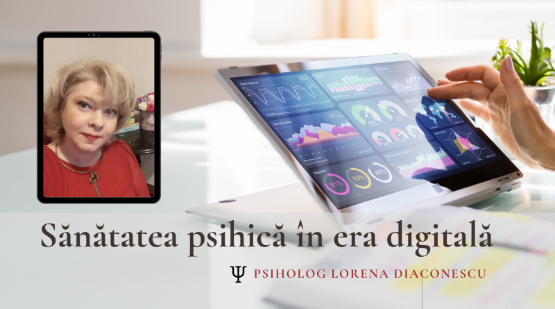 Psiholog Lorena Diaconescu – Seria “Sănătatea psihică în era digitală” – Episodul 4. Echilibrul emoțional în era digitală￼